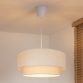 Brilagi - LED κρεμαστό φωτιστικό με καλώδιο BOHO ECO 1xE27/10W/230V Ø 40 cm εκρού