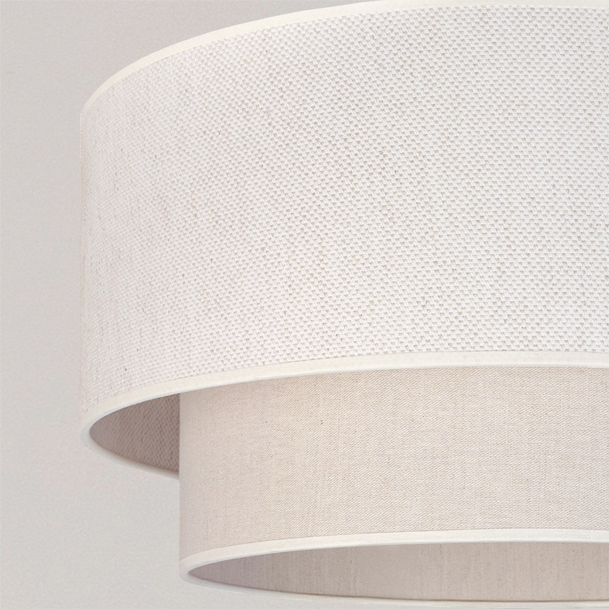 Brilagi - LED κρεμαστό φωτιστικό με καλώδιο BOHO ECO 1xE27/10W/230V Ø 40 cm εκρού
