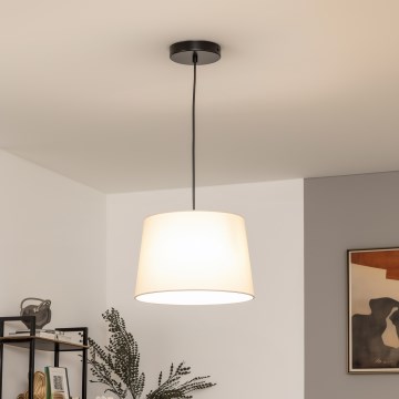 Brilagi - LED κρεμαστό φωτιστικό με καλώδιο CERIA 1xE27/40W/230V Ø 30 cm μπεζ