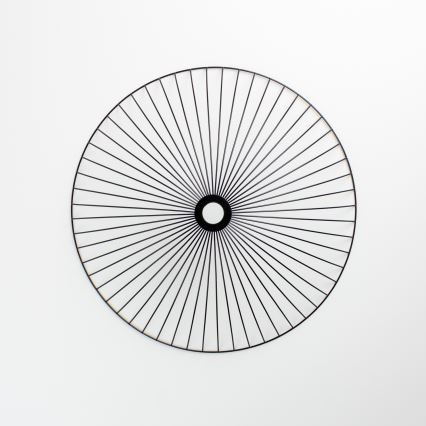 Brilagi - LED κρεμαστό φωτιστικό με καλώδιο CERIA WIRE 1xE27/40W/230V Ø 60 cm μαύρο