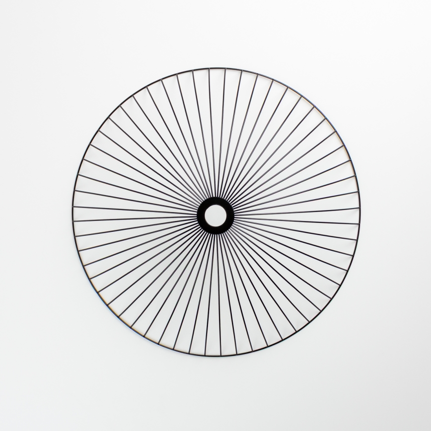 Brilagi - LED κρεμαστό φωτιστικό με καλώδιο CERIA WIRE 1xE27/40W/230V Ø 60 cm μαύρο