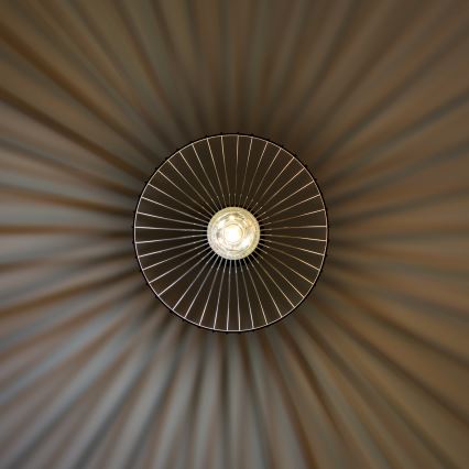 Brilagi - LED κρεμαστό φωτιστικό με καλώδιο CERIA WIRE 1xE27/40W/230V διάμ. 30 cm μαύρο