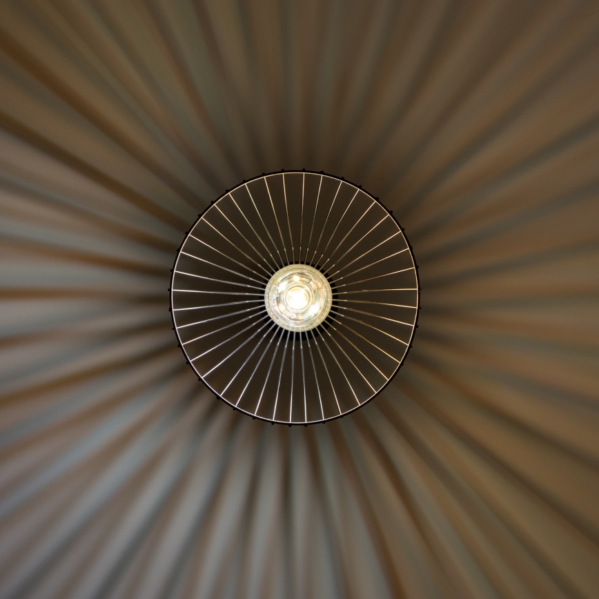 Brilagi - LED κρεμαστό φωτιστικό με καλώδιο CERIA WIRE 1xE27/40W/230V διάμ. 30 cm μαύρο