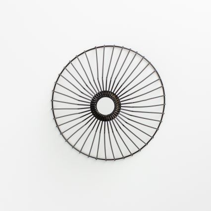 Brilagi - LED κρεμαστό φωτιστικό με καλώδιο CERIA WIRE 1xE27/40W/230V διάμ. 30 cm μαύρο