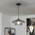BRILAGI - LED κρεμαστό φωτιστικό με καλώδιο CERIA WIRE 1xE27/40W/230V διάμ. 38 εκ. μαύρο