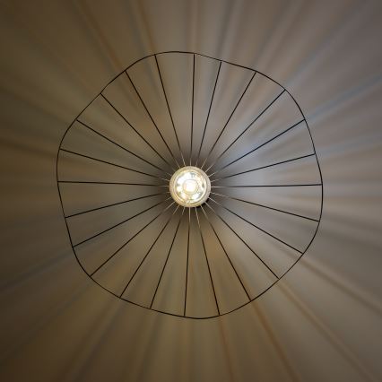 Brilagi - LED κρεμαστό φωτιστικό με καλώδιο CERIA WIRE 1xE27/40W/230V διάμ. 80 cm μαύρο