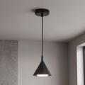 BRILAGI - LED Κρεμαστό φωτιστικό με καλώδιο CONE SINGLE 1xGX53/15W/230V σε μαύρο χρώμα