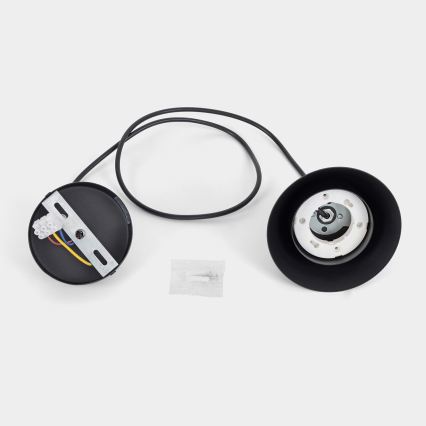 BRILAGI - LED Κρεμαστό φωτιστικό με καλώδιο CONE SINGLE 1xGX53/15W/230V σε μαύρο χρώμα