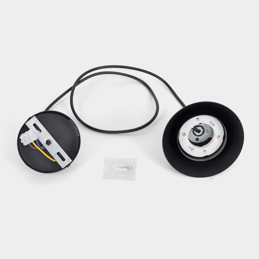 BRILAGI - LED Κρεμαστό φωτιστικό με καλώδιο CONE SINGLE 1xGX53/15W/230V σε μαύρο χρώμα