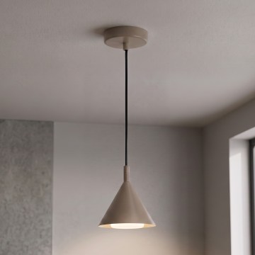 BRILAGI - LED Κρεμαστό φωτιστικό με καλώδιο CONE SINGLE 1xGX53/15W/230V μπεζ