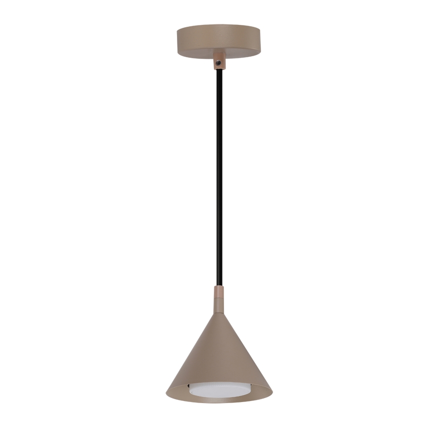 BRILAGI - LED Κρεμαστό φωτιστικό με καλώδιο CONE SINGLE 1xGX53/15W/230V μπεζ