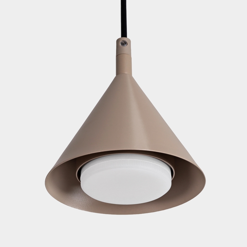 BRILAGI - LED Κρεμαστό φωτιστικό με καλώδιο CONE SINGLE 1xGX53/15W/230V μπεζ
