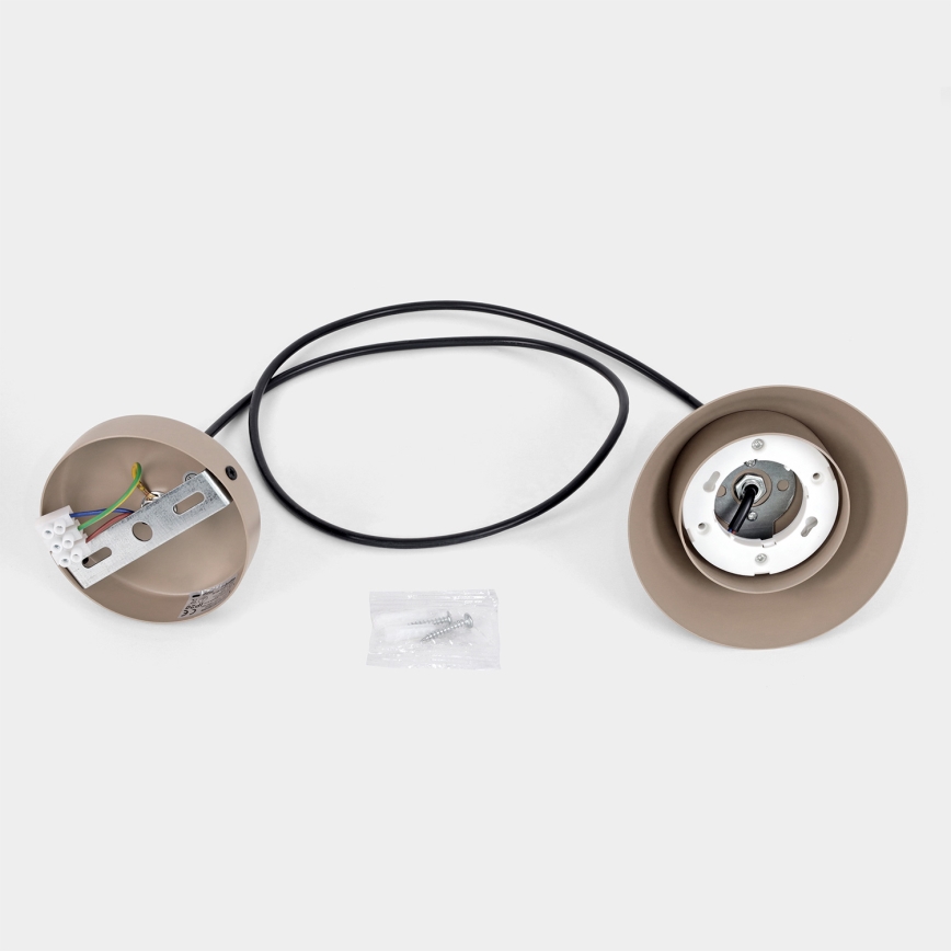 BRILAGI - LED Κρεμαστό φωτιστικό με καλώδιο CONE SINGLE 1xGX53/15W/230V μπεζ