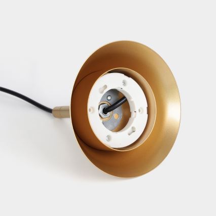 BRILAGI - LED Κρεμαστό φωτιστικό με καλώδιο CONE SINGLE 1xGX53/15W/230V χρυσό
