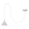 BRILAGI - LED Κρεμαστό φωτιστικό με καλώδιο CONE SINGLE SPIDER 1xGX53/15W/230V λευκό