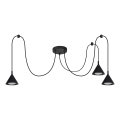 BRILAGI - LED Κρεμαστό φωτιστικό με καλώδιο CONE TRIPLE SPIDER 3xGX53/15W/230V μαύρο