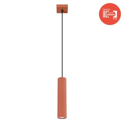 BRILAGI - LED κρεμαστό φωτιστικό με καλώδιο CRESTO 1xGU10/10W/230V πορτοκαλί