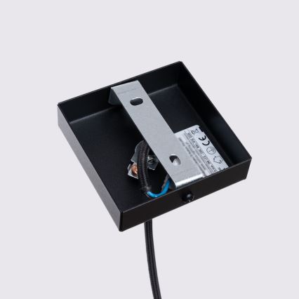 Brilagi - LED κρεμαστό φωτιστικό με καλώδιο CRESTO 1xGU10/10W/230V μαύρο