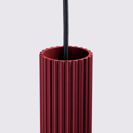 Brilagi - LED κρεμαστό φωτιστικό με καλώδιο CRESTO 1xGU10/10W/230V μπορντό