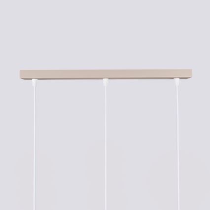 Brilagi - LED κρεμαστό φωτιστικό με καλώδιο CRESTO 3xGU10/10W/230V τάουπ