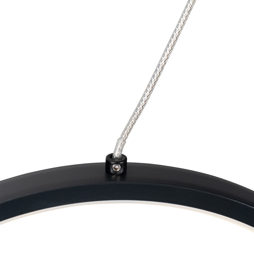 Brilagi - LED κρεμαστό φωτιστικό με καλώδιο ECHO LED/60W/230V 4000K 100 cm μαύρο