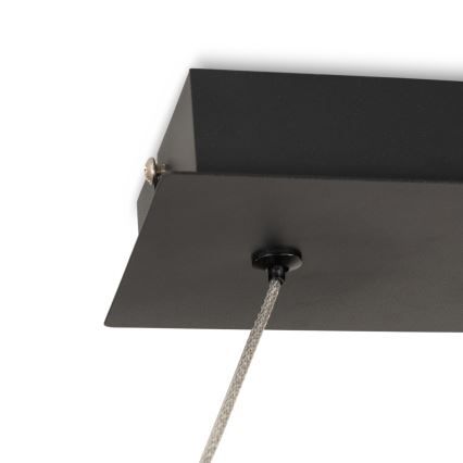 Brilagi - LED κρεμαστό φωτιστικό με καλώδιο ECHO LED/60W/230V 4000K 100 cm μαύρο