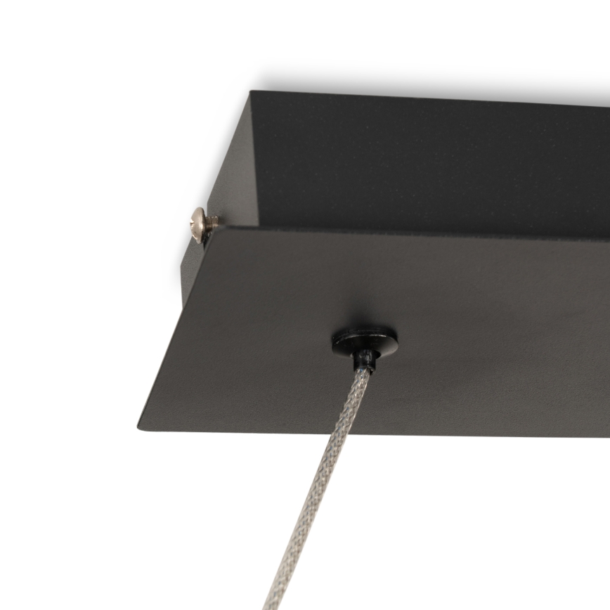 Brilagi - LED κρεμαστό φωτιστικό με καλώδιο ECHO LED/60W/230V 4000K 100 cm μαύρο