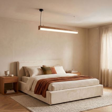 BRILAGI - LED Κρεμαστό φωτιστικό με καλώδιο GARDALINE LED/100W/230V 120 cm χρώμα δρυός