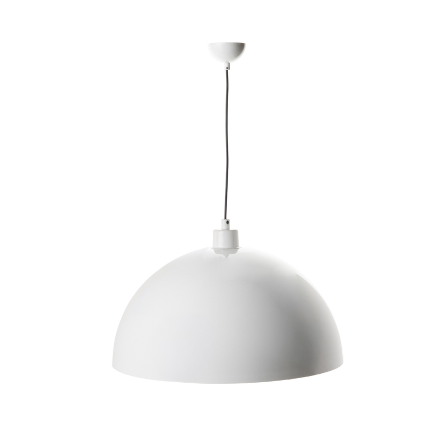 Brilagi - LED κρεμαστό φωτιστικό με καλώδιο METALO 1xE27/40W/230V Ø 60 cm λευκό/χάλκινο