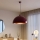 Brilagi - LED κρεμαστό φωτιστικό με καλώδιο METALO 1xE27/40W/230V Ø 60 cm μπουργουντί/χάλκινο