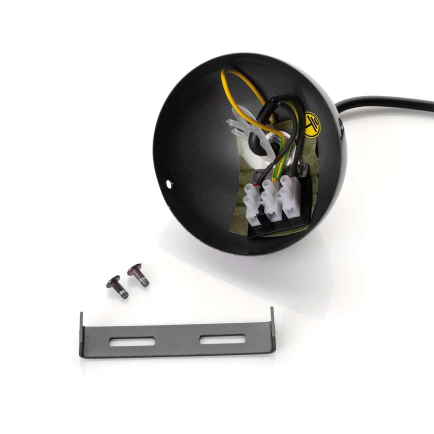 Brilagi - LED κρεμαστό φωτιστικό με καλώδιο METALO 1xE27/40W/230V Ø 60 εκ. μαύρο/χάλκινο