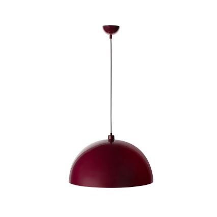 Brilagi - LED κρεμαστό φωτιστικό με καλώδιο METALO 1xE27/40W/230V διάμετρος 40 cm μπορντό/χάλκινο