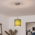 Brilagi - LED κρεμαστό φωτιστικό με καλώδιο NUBILA 1xE27/60W/230V Ø 14 cm πράσινο