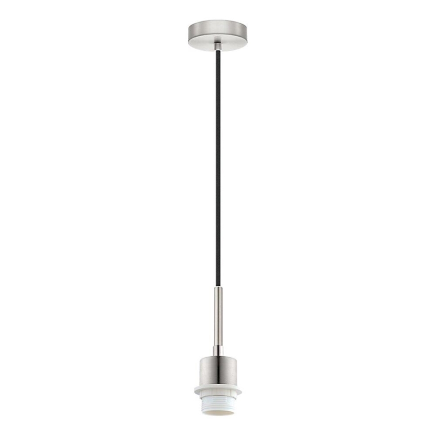 Brilagi - LED κρεμαστό φωτιστικό με καλώδιο NUBILA 1xE27/60W/230V Ø 14 cm μαύρο/πομπηιανό κόκκινο
