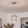 Brilagi - LED κρεμαστό φωτιστικό με καλώδιο NUBILA 1xE27/60W/230V διάμ. 14 cm ανοιχτό γκρι