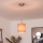 Brilagi - LED κρεμαστό φωτιστικό με καλώδιο NUBILA 1xE27/60W/230V διάμ. 14 cm πορτοκαλί