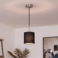 Brilagi - LED κρεμαστό φωτιστικό με καλώδιο NUBILA 1xE27/60W/230V, διάμ. 14 cm, μαύρο