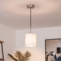 Brilagi - LED κρεμαστό φωτιστικό με καλώδιο NUBILA 1xE27/60W/230V διάμ. 14 εκ. μαύρο/λευκό