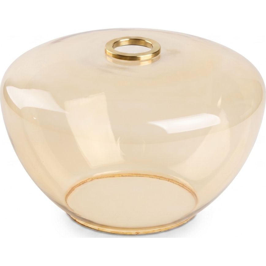 BRILAGI - LED Κρεμαστό φωτιστικό με καλώδιο RETRO GLASS 2xE27/40W/230V μαύρο/καπνιστό μπεζ