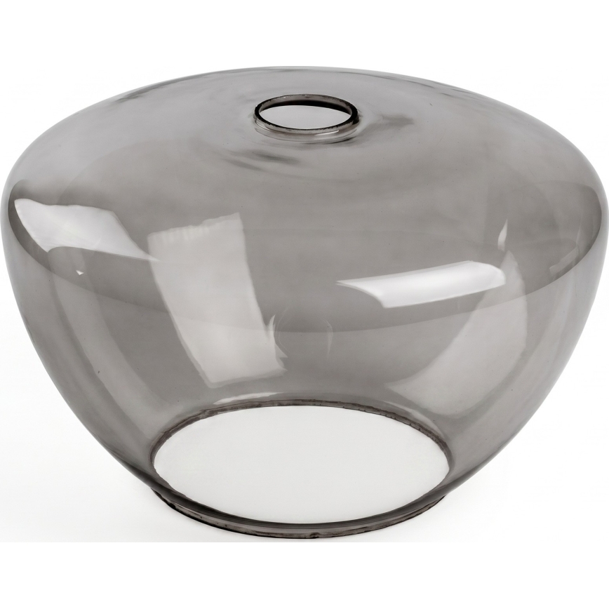 BRILAGI - LED κρεμαστό φωτιστικό με καλώδιο RETRO GLASS 2xE27/60W/230V ματ χρώμιο/καπνιστό γκρι