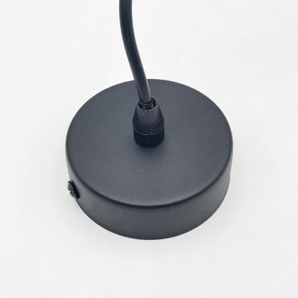 Brilagi - LED κρεμαστό φωτιστικό με καλώδιο RIDDY 1xE27/60W/230V μαύρο
