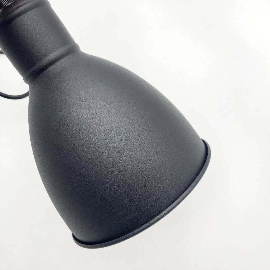 Brilagi - LED κρεμαστό φωτιστικό με καλώδιο RIDDY 1xE27/60W/230V μαύρο