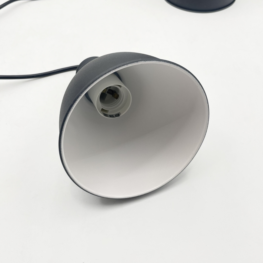Brilagi - LED κρεμαστό φωτιστικό με καλώδιο RIDDY 4xE27/60W/230V μαύρο