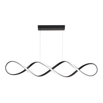 Brilagi - LED κρεμαστό φωτιστικό με δυνατότητα ρύθμισης φωτεινότητας σε καλώδιο DNA LED/41W/230V 3000-6000K μαύρο + τηλεχειριστήριο