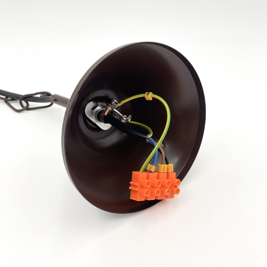 Brilagi - LED Κρεμαστό φωτιστικό οροφής COTTAGE 3xE14/40W/230V δρυς/λευκό