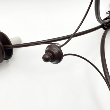 Brilagi - LED Κρεμαστό φωτιστικό οροφής COTTAGE 3xG9/40W/230V δρυς/λευκό