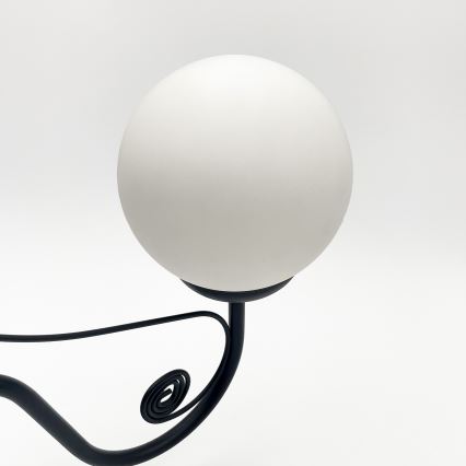 Brilagi - LED Κρεμαστό φωτιστικό οροφής COTTAGE 3xG9/40W/230V μαύρο/λευκό