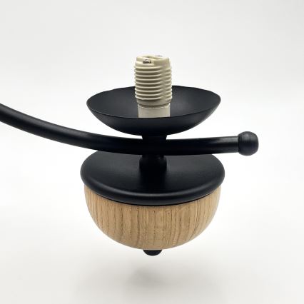 Brilagi - LED Κρεμαστό φωτιστικό οροφής COTTAGE 3xG9/40W/230V οξιά/λευκό