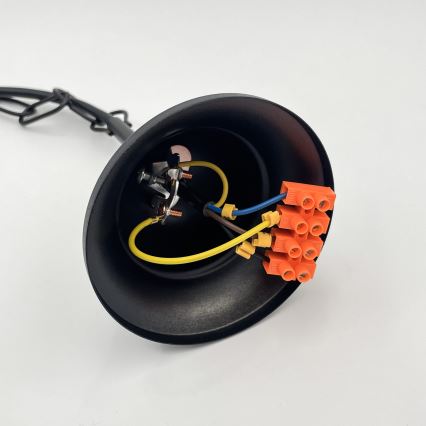 Brilagi - LED Κρεμαστό φωτιστικό οροφής COTTAGE 5xG9/40W/230V μαύρο/λευκό