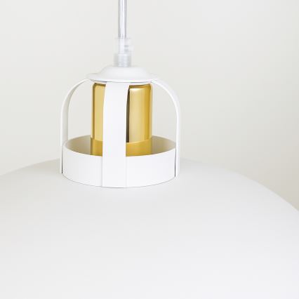 Brilagi - LED Κρεμαστό φωτιστικό οροφής FLAMENGO 1xE27/60W/230V λευκό